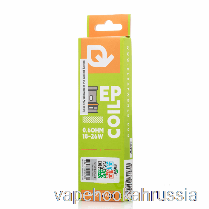 Сменные катушки Eleaf Ep для Vape Juice, катушки EP 0,6 Ом